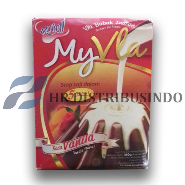 

NUTRIJELL MYVLA Rasa Vanilla 60 Gram