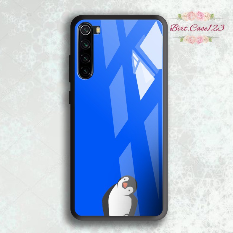 BC Case softcase silikon Gambar PINGUIN back case glass oppo samsung vivo xiaomi realme iphone etc