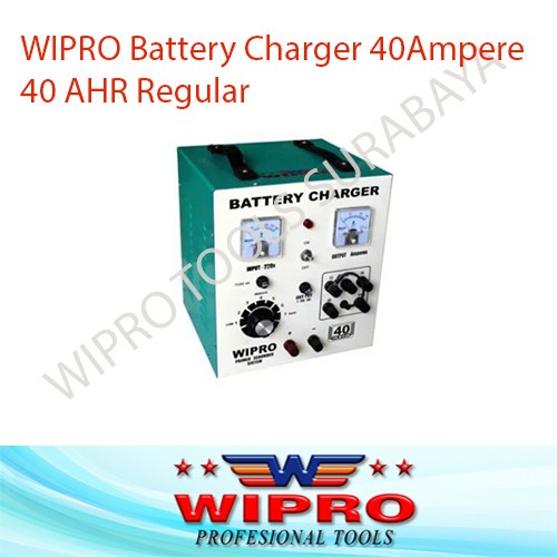 Battery Charger / Cas Aki 40 Ampere Regular WIPRO WP40AHR WP 40 AHR