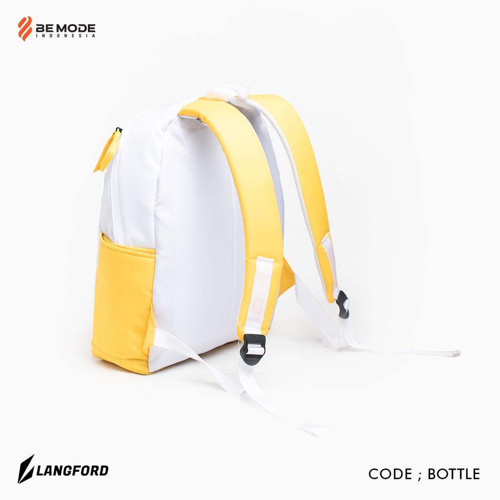 Tas Sekolah Ransel Laptop korea japan style - Bottle Corliss - Polo Felix