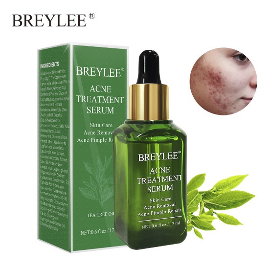 Jual Breylee Tea Tree Acne Treatment Serum 17 ML 100% ORIGINAL | Shopee ...