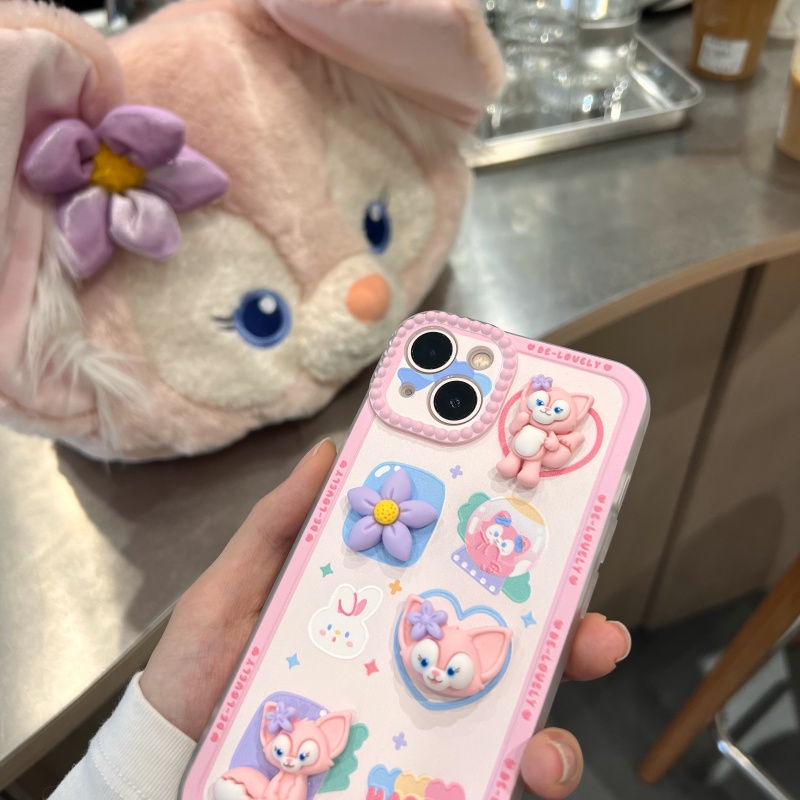 Case Motif Rubah 3d Untuk IPhone 12 13 11 Pro Max X Xs Max Xr 7 8 Plus Has4