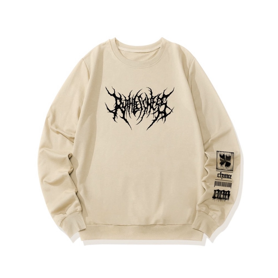 METAL Rutches Sweater Crewneck || Sweater Basic Musik Metal || Pria &amp; Wanita SIZE M - L - XL