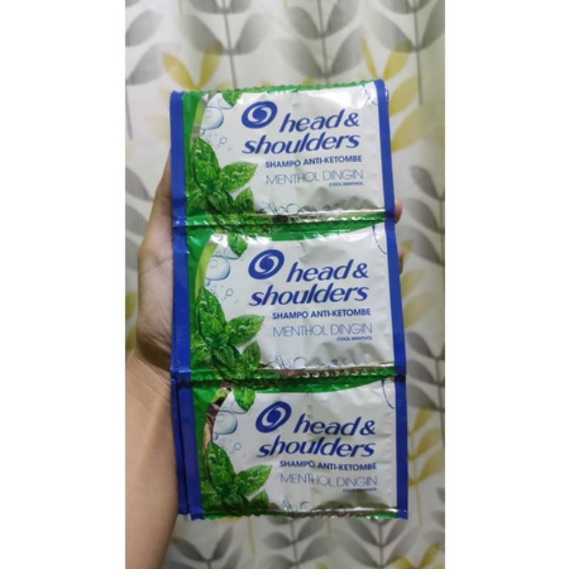 ShampoHead &amp; Shoulders Renceng sachet isi 12 berat 10 ml