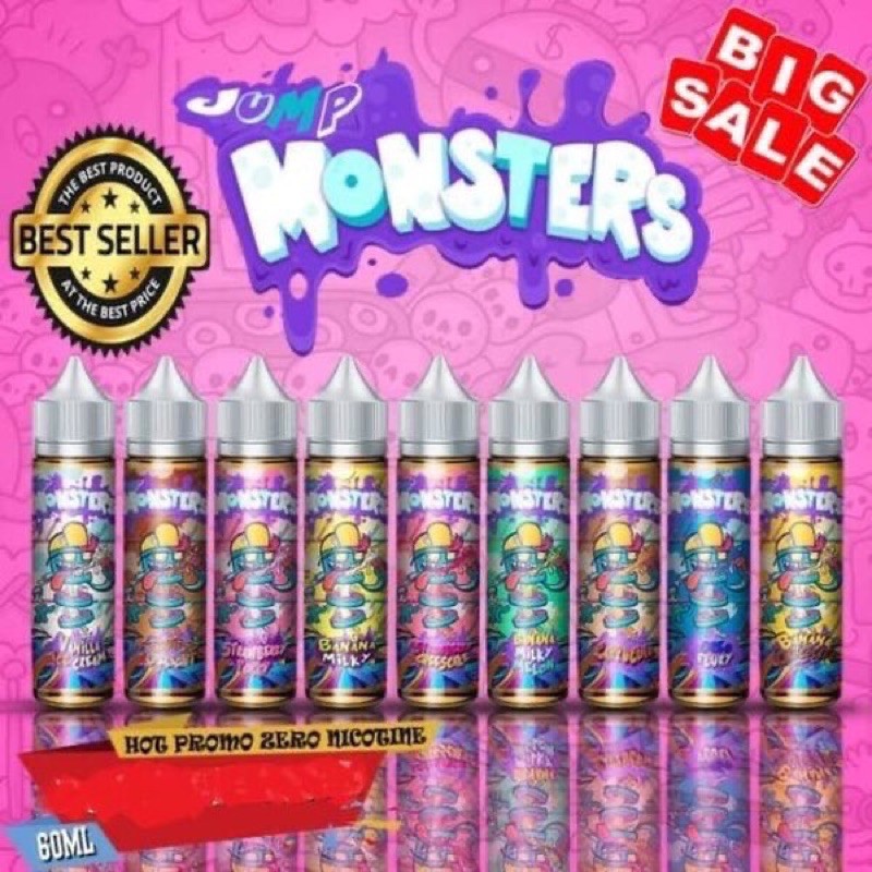 isi Botol 60 Liikkkuoooit  JUMP MOSTER