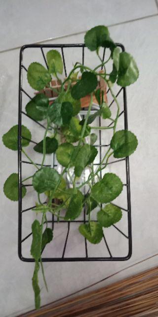 Kesi Putih Keranjang Besi Gantung Tempat Aksesoris Serbaguna Rak Bumbu Dapur Wall Grid Dekorasi