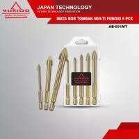 YUKIDO japan technology Mata Bor Kaca Keramik Granit Set Tungsten Drill Bit 4 5 6 8 10mm 5PCS promo hari ini