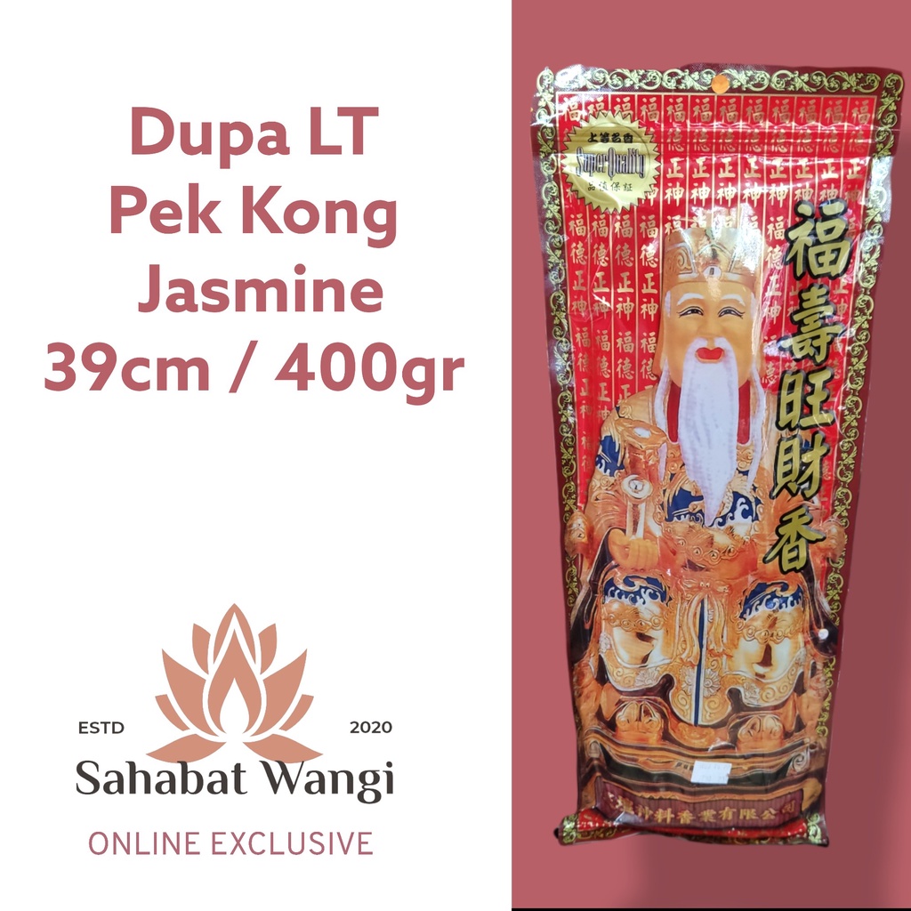 Dupa Hio LT Pek Kong Jasmine 300gr ( Merah)