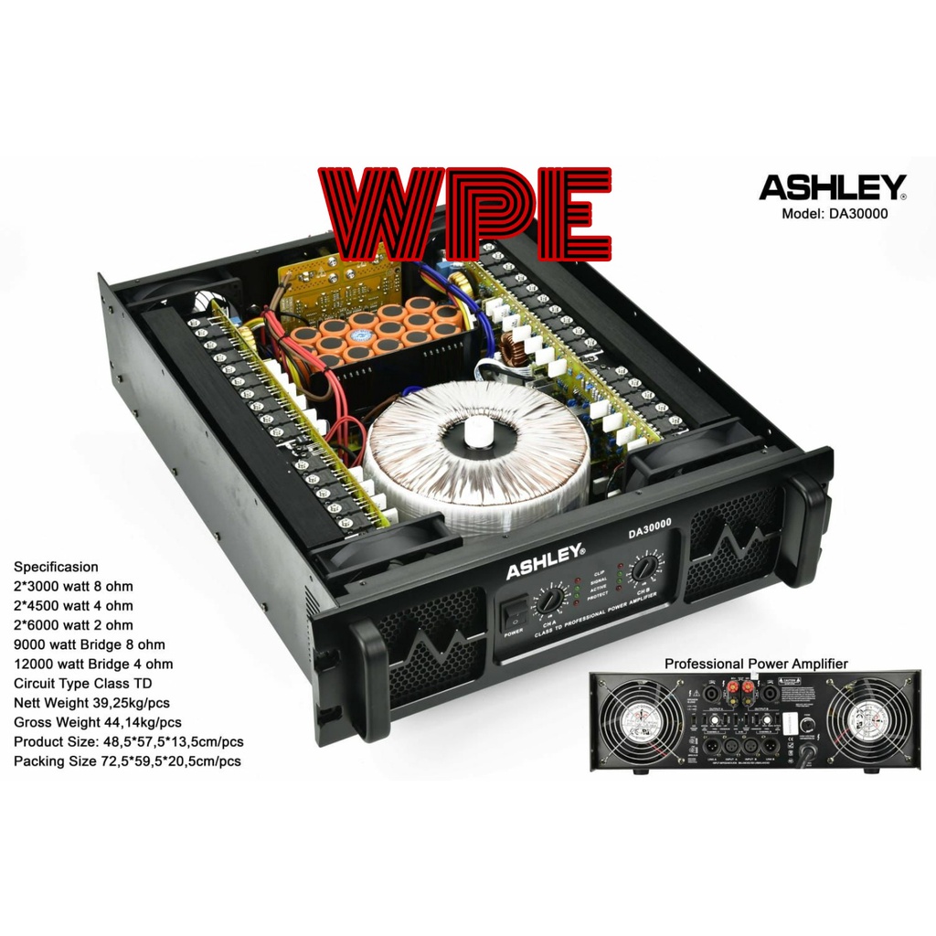 Power Ashley DA30000 DA 30000 Class TD Original