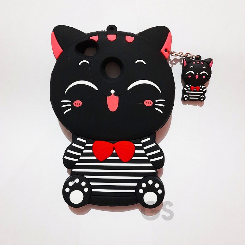 Silikon 3D karakter REDMI 4X silicon softcase casing hp lucu menarik / untuk anak anak hadiah ulang tahun Silikon boneka lucu pelindung hp case tebal karet softcase lentur