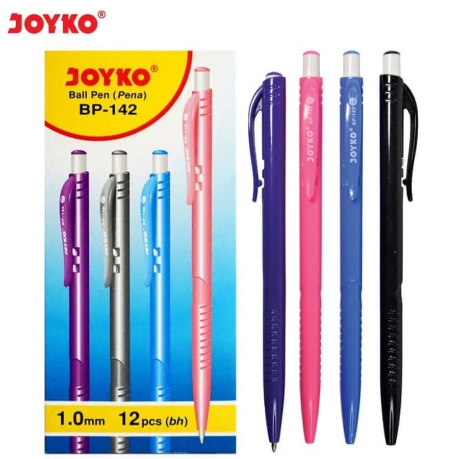 

Pulpen Pena Joyko BP-142 1.0 mm Lusinan
