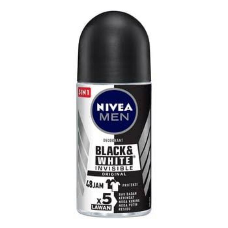 Nivea Men Black &amp; White Invisible Original 50 ml / Deodorant Nivea