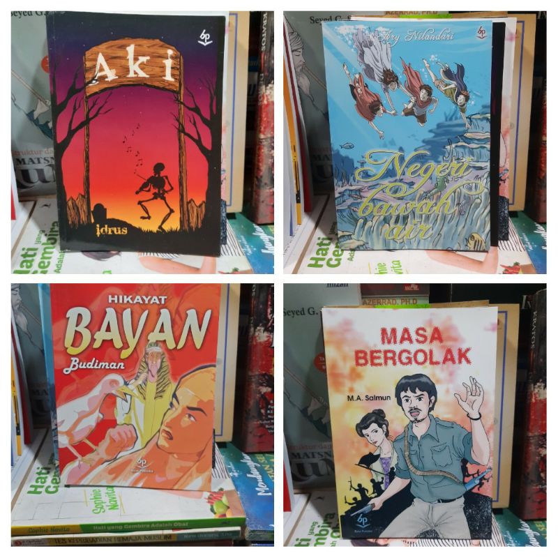 NOVEL SASTRA ORIGINAL BALAI PUSTAKA