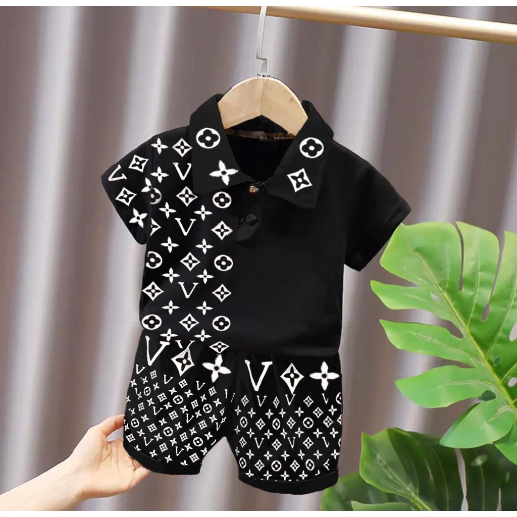 PROMO SETELAN BAJU ANAK TERBARU MOTIF POLO VL 1-5 TAHUN SETELAN BAJU ANAK LAKI LAKI SETELAN ANAK TERKINI