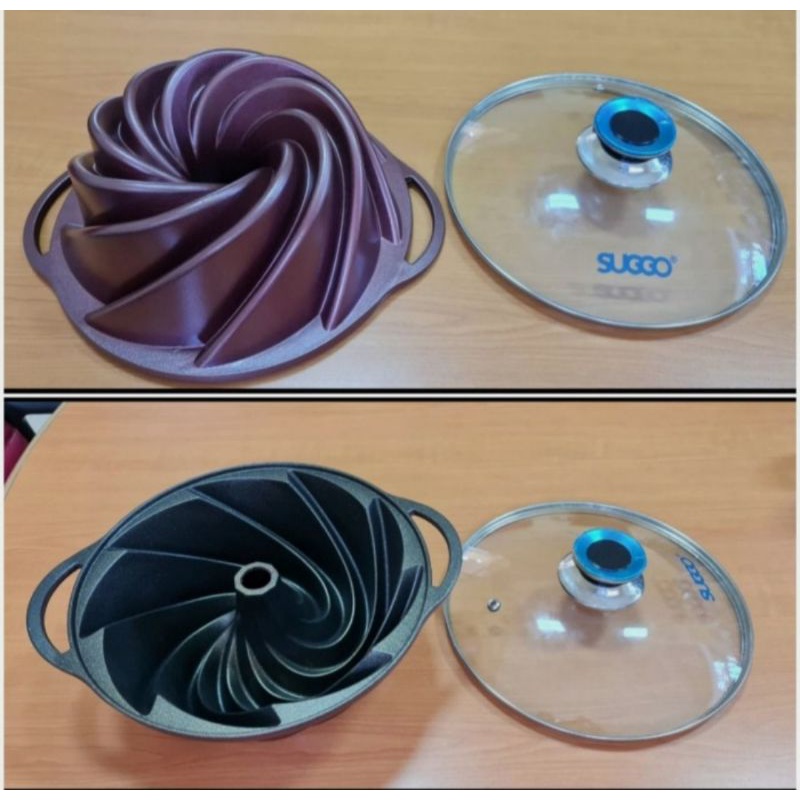 SUGGO TULBAN MULTIPAN TWISTER 24CM / CAKE PAN