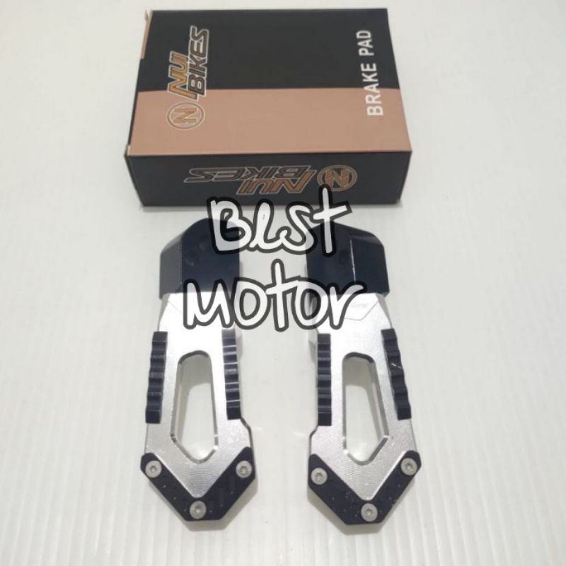 FOOTSTEP STEP BELAKANG NMAX AEROX 155 XMAX LEXI NUI BIKES CNC PIJAKAN KAKI