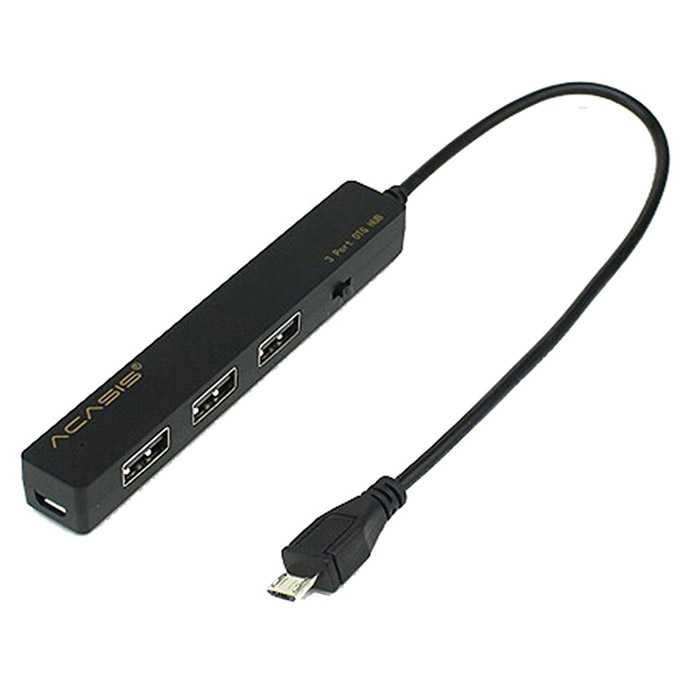 Acasis H207 OTG USB Hub 3 Port - H207