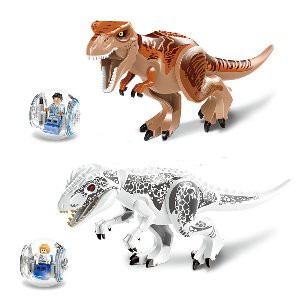 Lego LELE Jurassic World Dinosaurus Indominus   T Rex  1Set  Terlaris