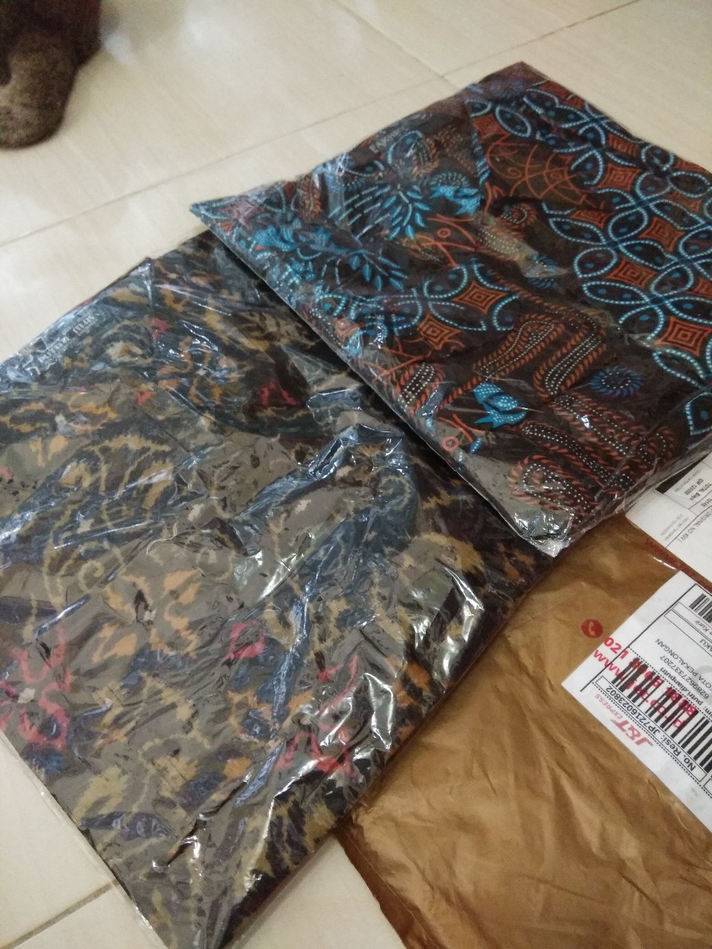 Kemeja Batik Pria Lengan Panjang Size M L Xl Xxl Bswart Batik Treddy Seragam Hem Panjang Padi