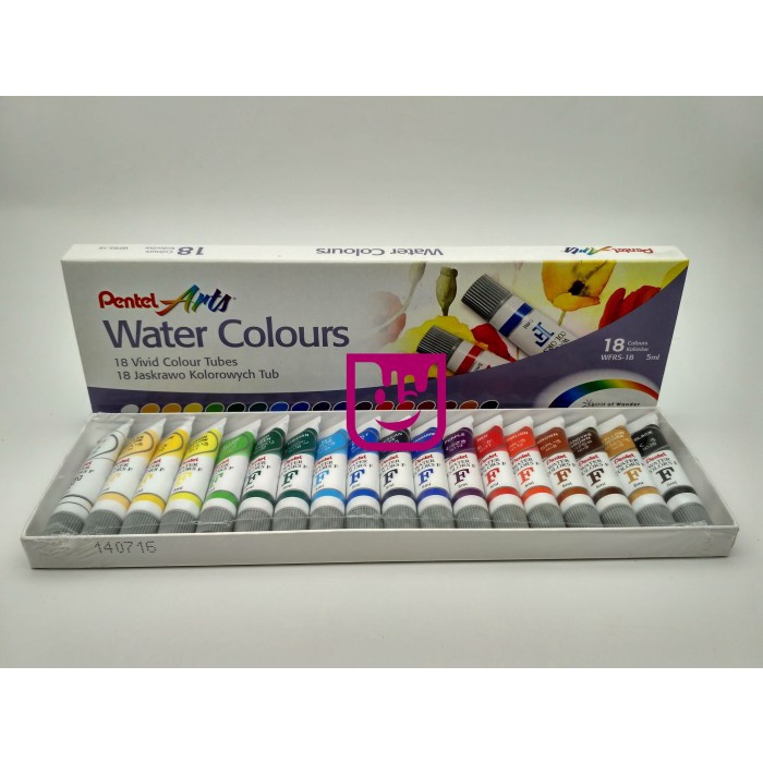 

air-cat- pentel water colour 24 warna / cat air merk pentel 24 -cat-air.