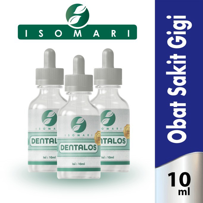 (3pcs) DENTALOS ISOMARI Obat Sakit Gigi Ampuh