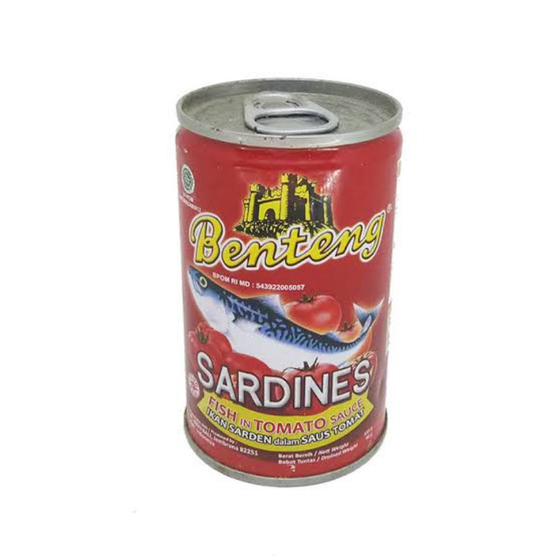 

Sarden Benteng Sardines Saus Tomat 155gr