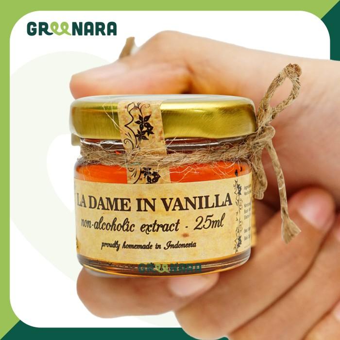 

La Dame in Vanilla Extract 25ml - Ekstrak Vanila Halal MUI Berkualitas