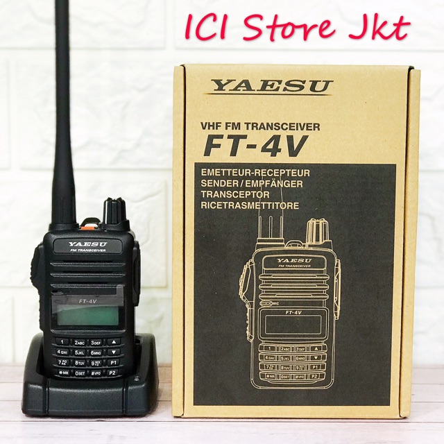 Radio HT Yaesu FT 4V Original garansi resmi