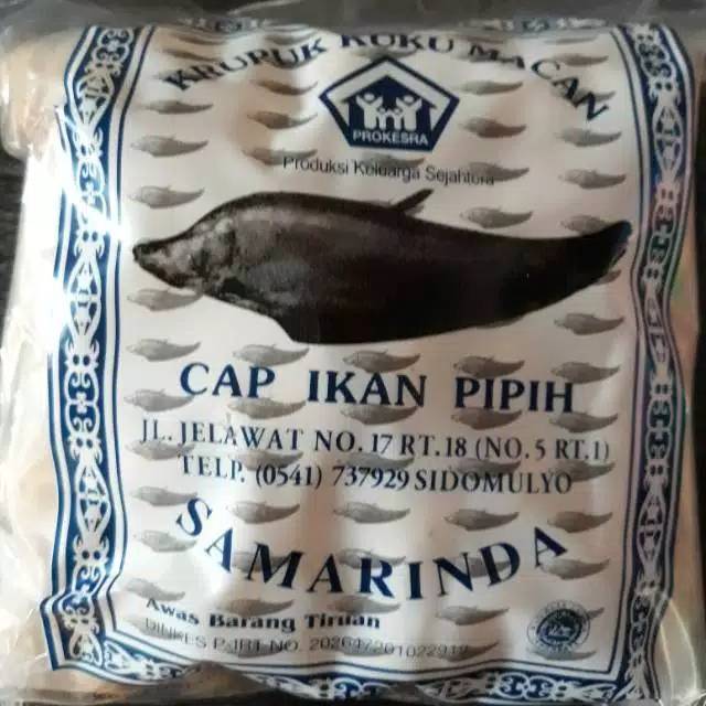 

500gr Krupuk Amplang Kuku Macan Khas Samarinda Cap Ikan Pipih