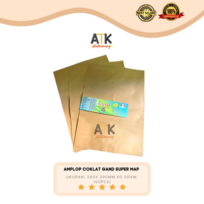 

Menyurat-Surat- Amplop Coklat Super Map Wps Atk -Surat-Menyurat.