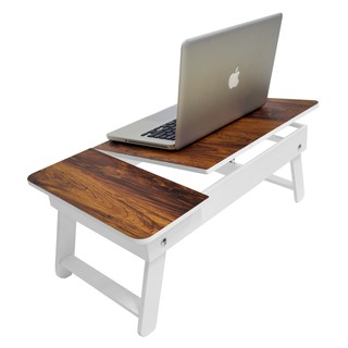 Pictalk Foldable desk Meja lipat laptop Warna Gelap Pictalk Foldable desk Meja lipat laptop Warna Gelap