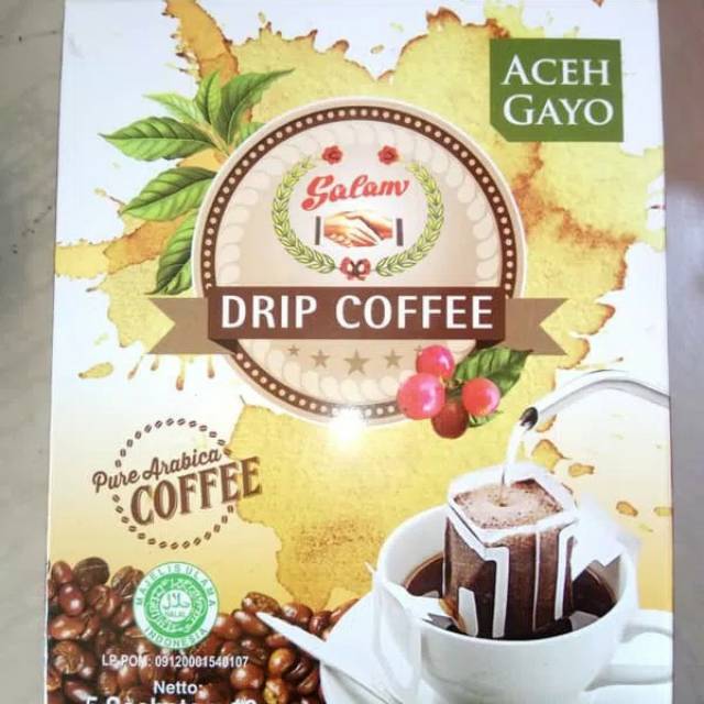 

Salam Aceh Gayo Drip Coffee