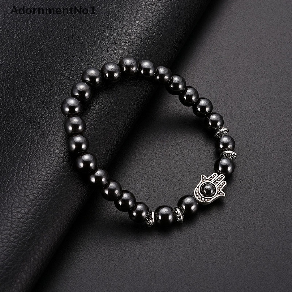 (AdornmentNo1) Gelang Manik Hematite Magnetik Untuk Kesehatan