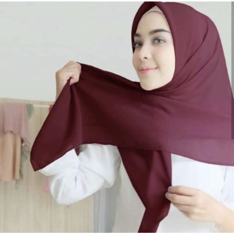 KERUDUNG SEGI EMPAT BELLA SQUARE , HIJAB