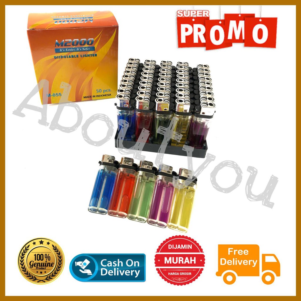 OBRAL murah Cricket Lighter KOREK api gas Bara SNI khusus JAWA