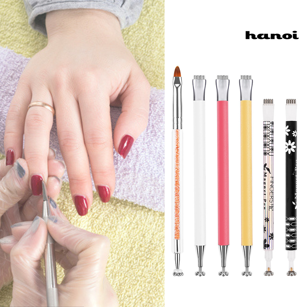 Hmjg_Pena Magnetik Pembuat Efek Mata Kucing 3d Bahan Akrilik Untuk Nail Art Diy