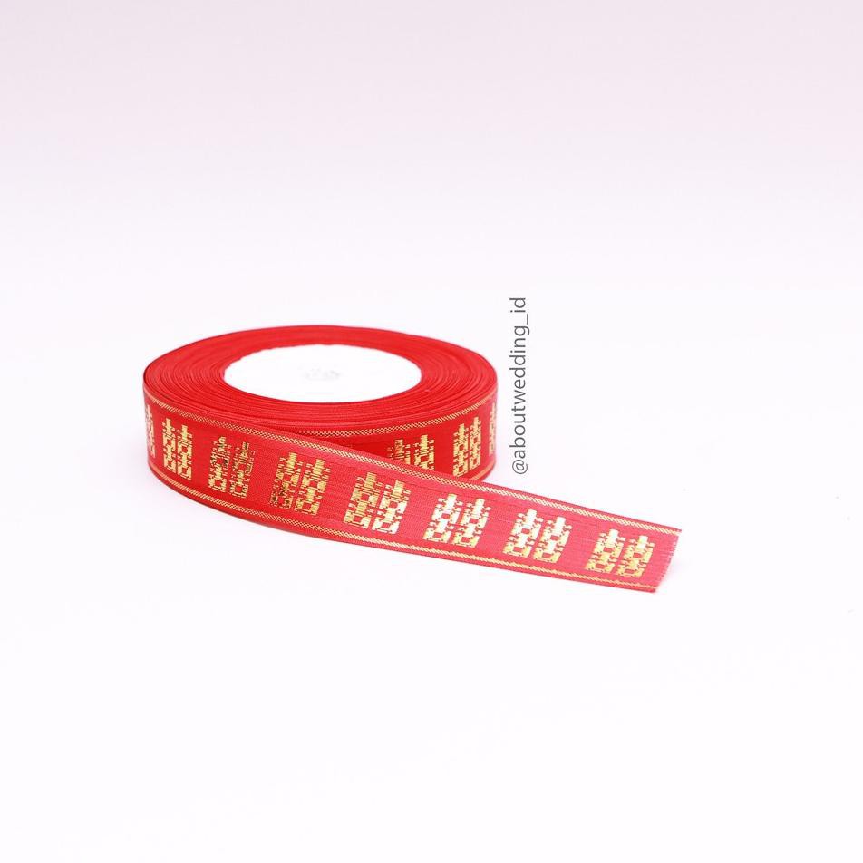 

*Termurah* ➠ PITA SUANGSI / DOUBLE HAPPINESS HIGH QUALITY (1 Roll) ァ Paling Laris!!