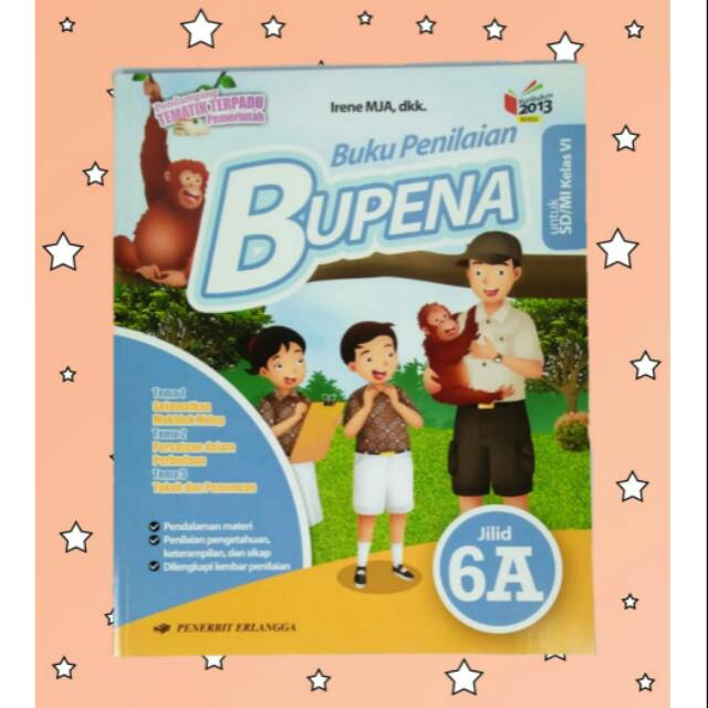 Bupena Jilid 6a Untuk Sd Mi Kelas 6 Shopee Indonesia