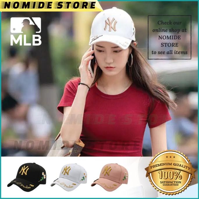 Baseball Cap Topi NY MLB New Yankees Pria Wanita Import Korea Bordir TERLARIS TERPERCAYA ORIGINAL