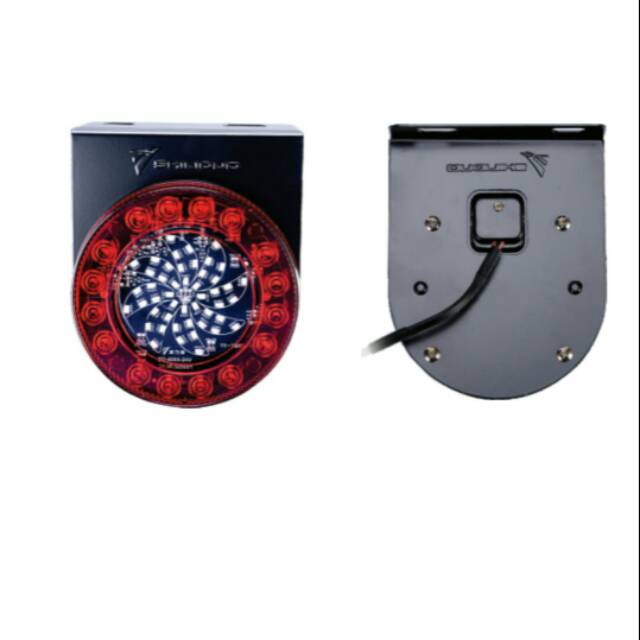 Lampu LED Kedip Flash Putar Universal Mobil, Truk, Bus 12 Volt&24 Volt