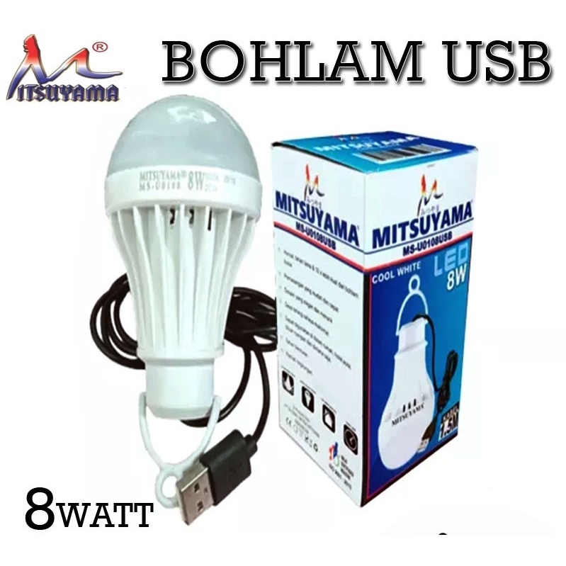 Bohlam Lampu USB / Lampu LED USB Suport Power Bank