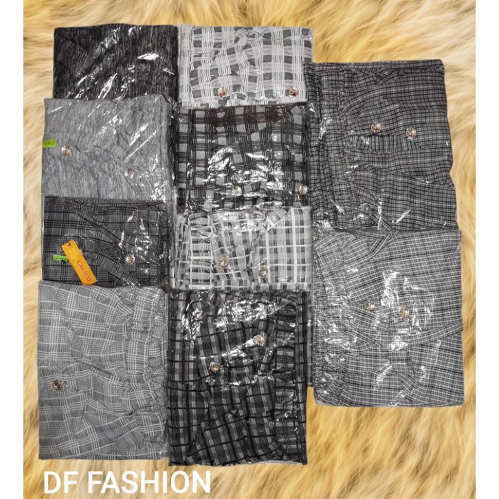 COD  [L-XL]Celana Panjang Wanita Model Kulot High-Waist Dengan