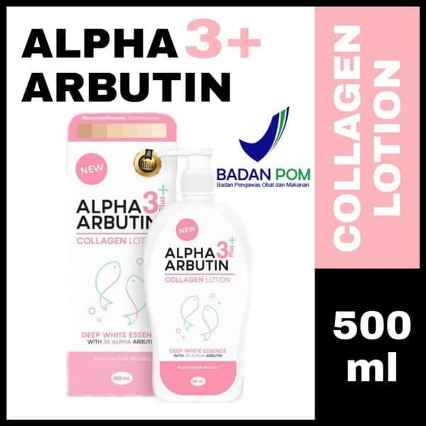 ALPHA ARBUTIN LOTION 3+ COLLAGEN 500 ML by PRECIOUS SKIN 100% ORIGINAL BPOM 500ml