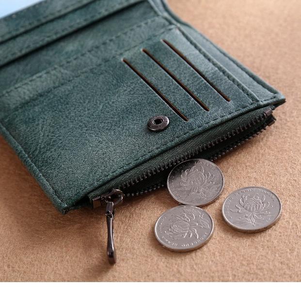 (ATC) DOMPET LIPAT KECIL WANITA IMPORT KULIT PENDEK SLOT KARTU MINI MERCURIA MURAH BATAM KOREA PREMI