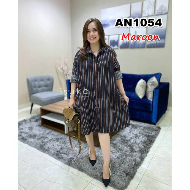 BISA COD TUNIK BIG SIZE PRODUK ISUKA FASHION