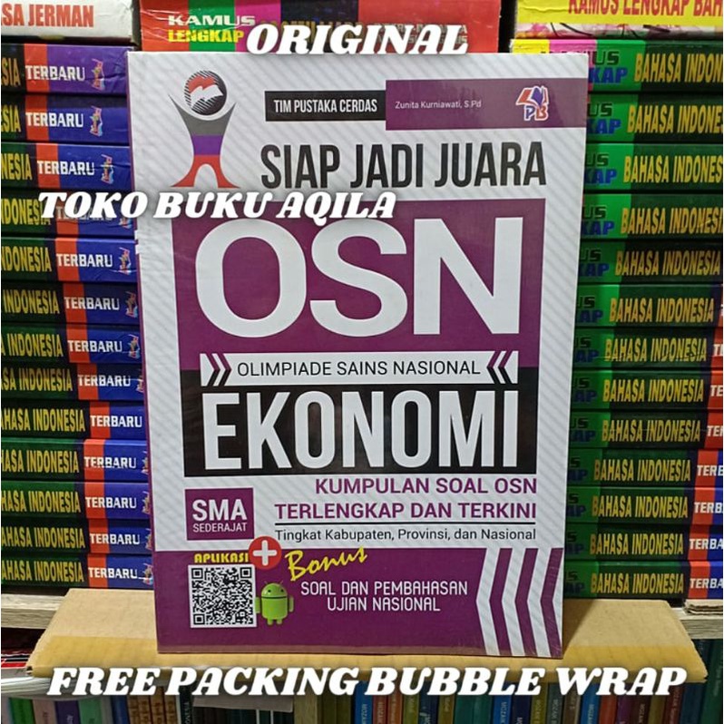 BEST SELLER Buku SOAL OSN SMA PUSTAKA BARU PRESS MATEMATIKA FISIKA KIMIA BIOLOGI EKONOMI GEOGRAFI AKUNTANSI KOMPUTER KEBUMIAN-OSN EKONOMI SMA
