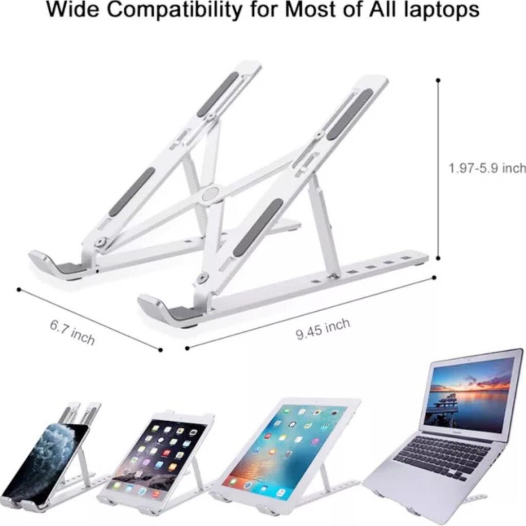 (FO) Stand holder dudukan sport laptop/stand holder lipat laptop