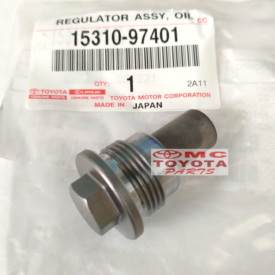 Plug Oil, Regulator Assy Oil Avanza Xenia Rush Terios Vios 15310-97401