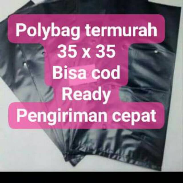 Polybag 35 x 35 / polybag termurah / plastik polybag/ polibag / plastik tanaman