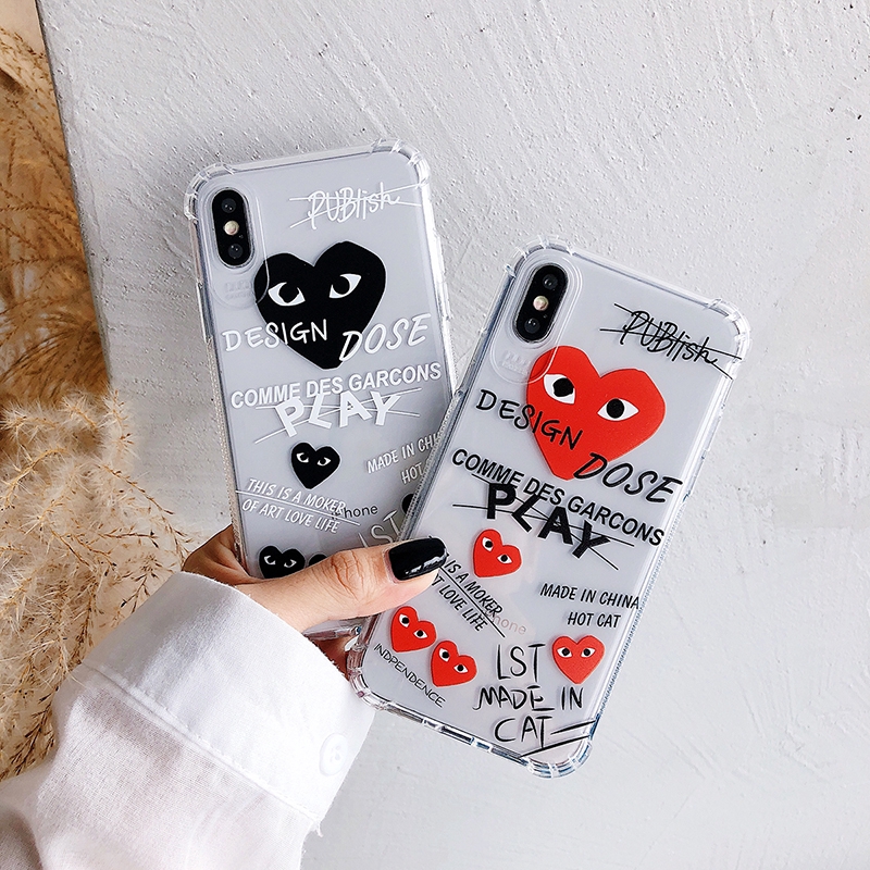 comme des garcons phone case iphone 8 plus